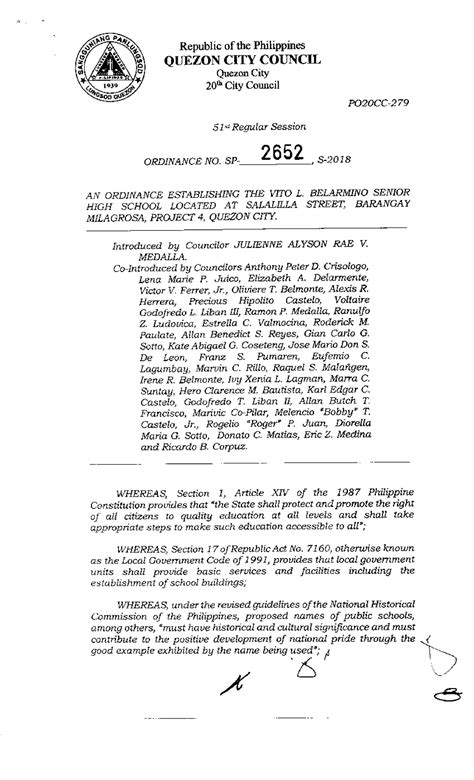 quezon city ordinances